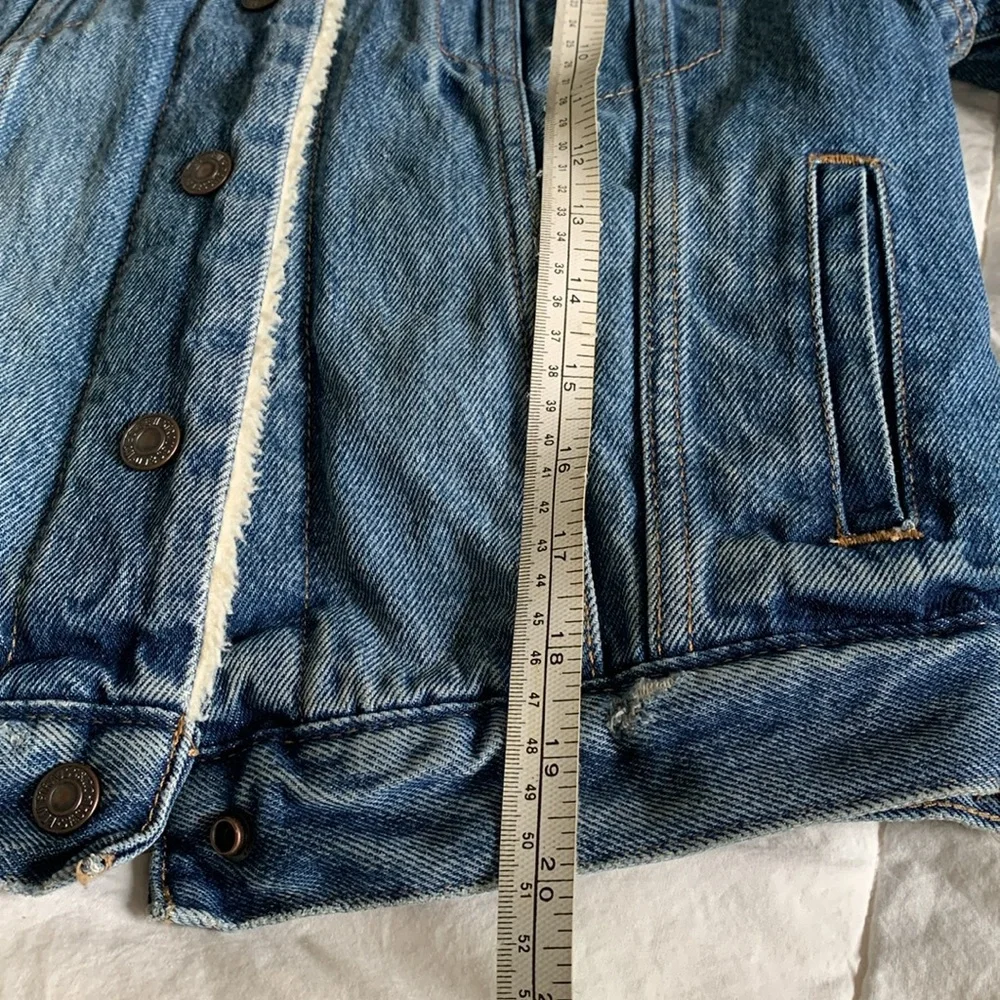 Levi’s Sherpa Fleece Jean Jacket - Picture 7 of 12